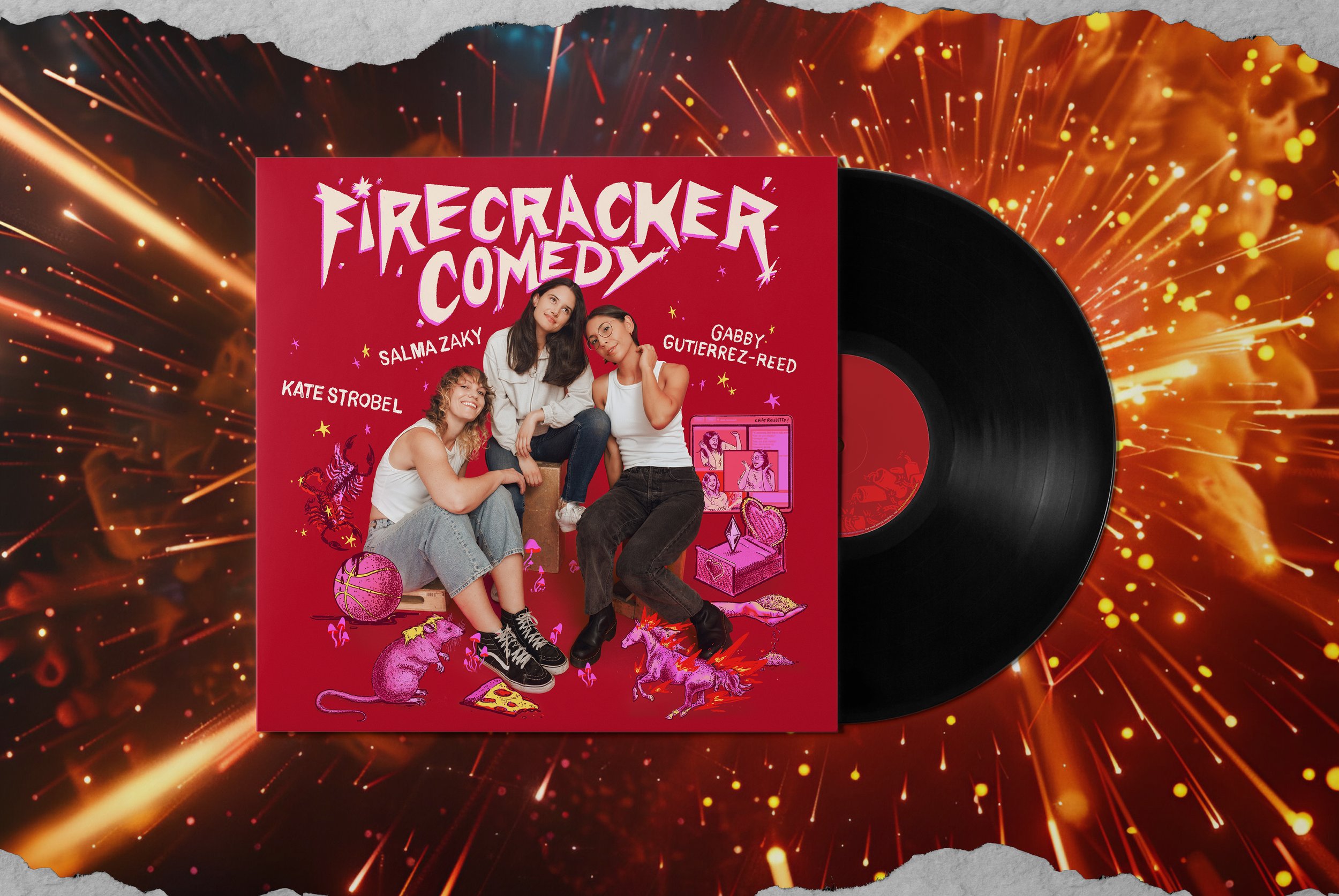 Kate Strobel, Gabby Gutierrez-Reed, Salma Zaky - FIRECRACKER